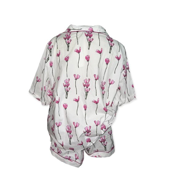 NWT - Womens Cotton Traditional Pyjama Set Floral Print - Picture 3 of 5